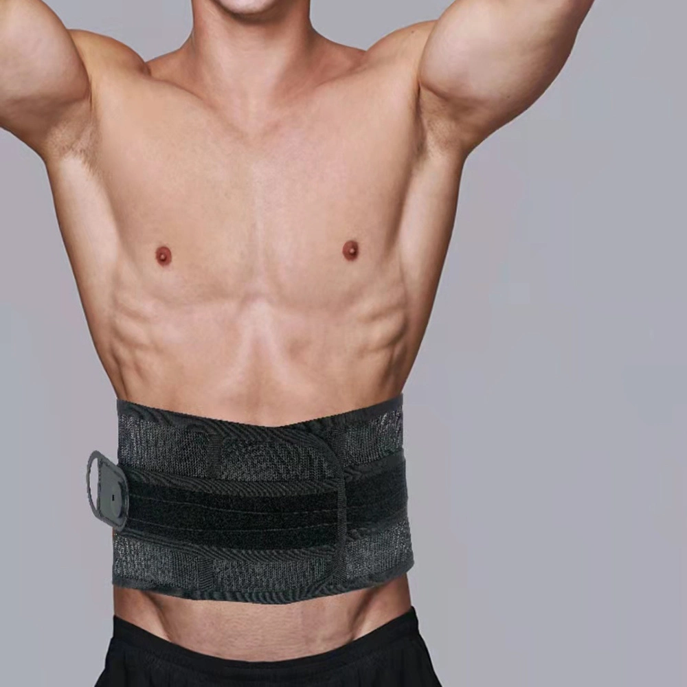 Women and Men Waist Support Sports Extreme Grid Design Gym Belt Tummy Wrap Belt Bl19435